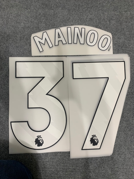 Mainoo United Premier Blanco (Official Printing) - 24-25