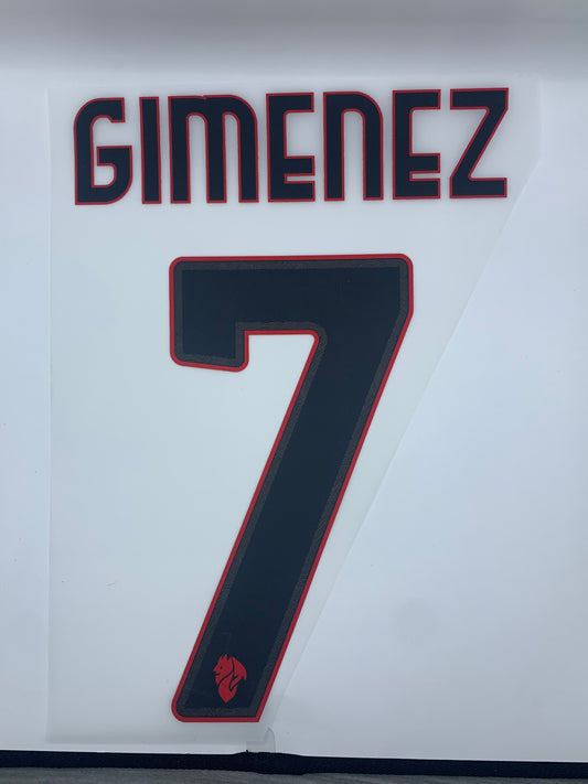 Gimenez 7 (Serie A) - 25-26 AC Milan Away