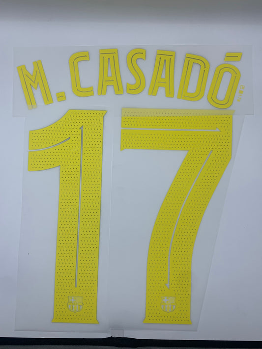Casado 17 (Champions League) - 25-26 Barcelona Home
