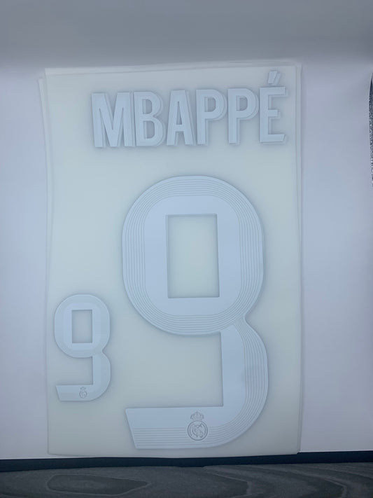Mbappe 9 (Cup Style Printing) - 25-26 Real Madrid 3rd