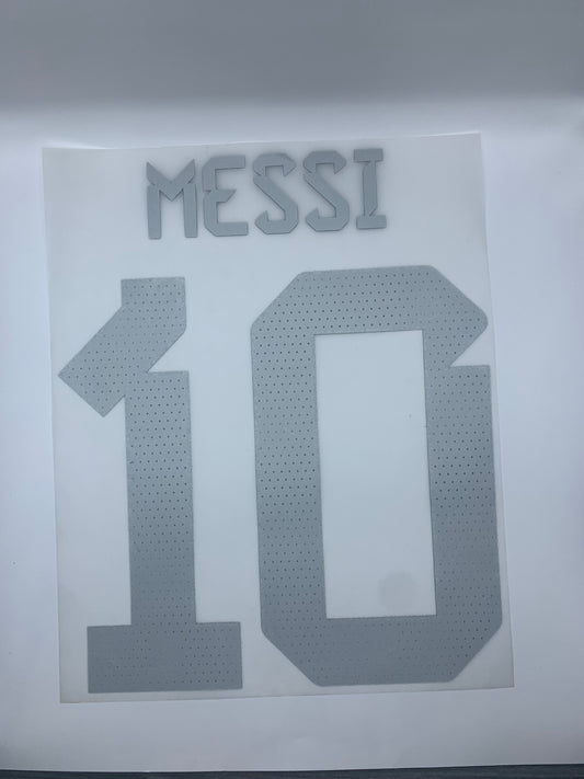 Messi 10 (2 Star Official Printing) - 22-23 Argentina Away