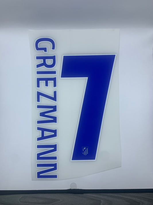 Griezmann 7 (Official Cup Printing) - 25-26 Atletico Madrid Home