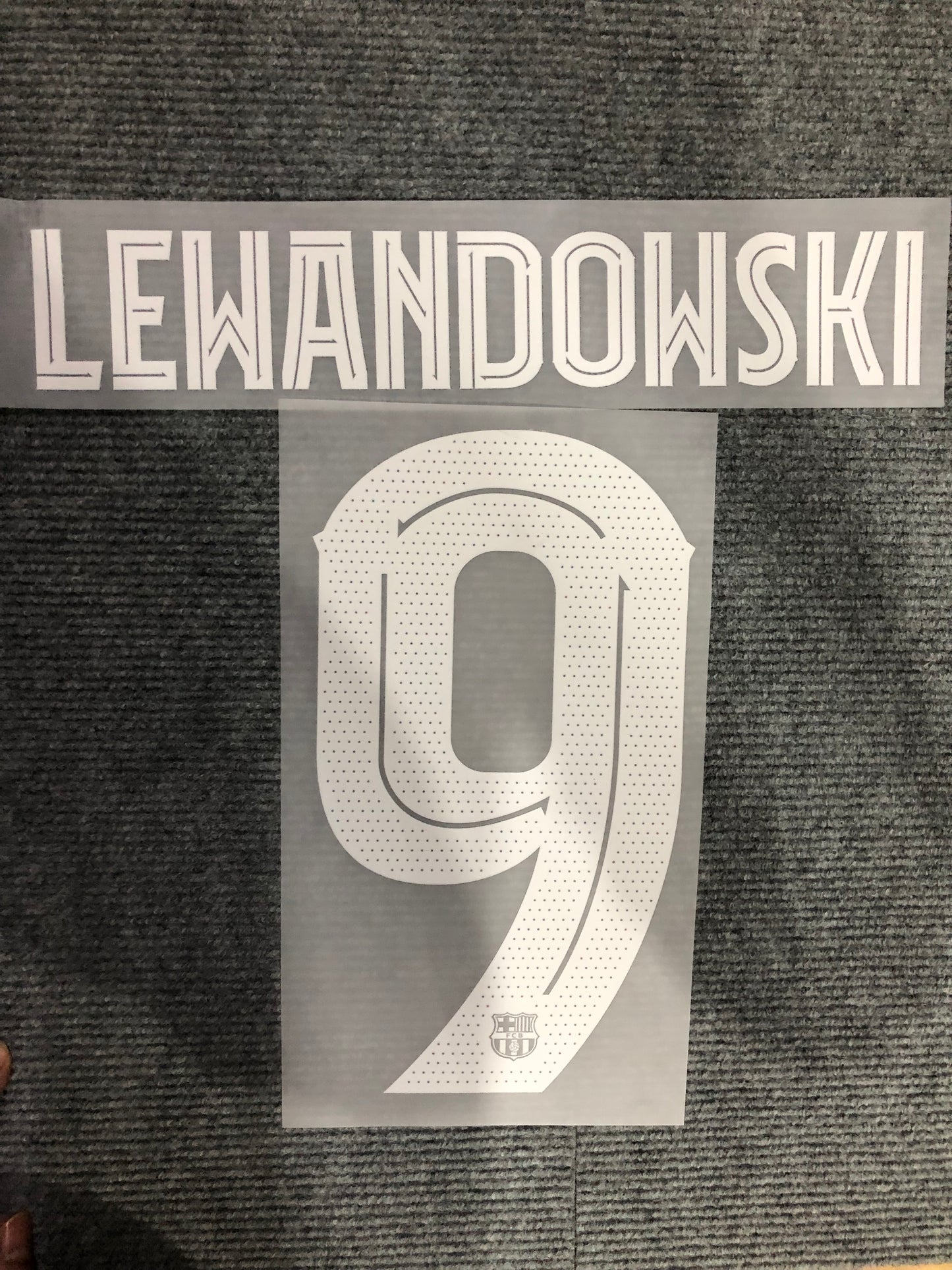 Lewandowski Barcelona Local UCL (Official Printing) - 23-24