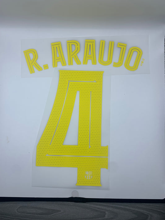 Araujo 4 (Champions League) - 25-26 Barcelona Home