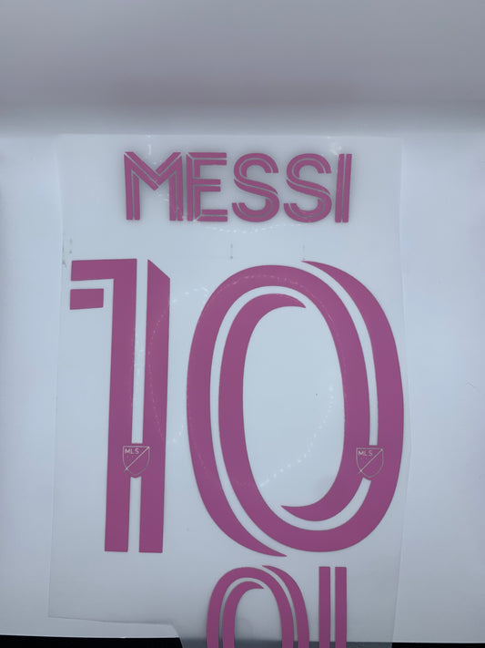 Messi Miami Visita (Official Printing) - 24-25 MLS