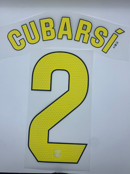 Cubarsi 2 (La Liga) - 25-26 Barcelona Home