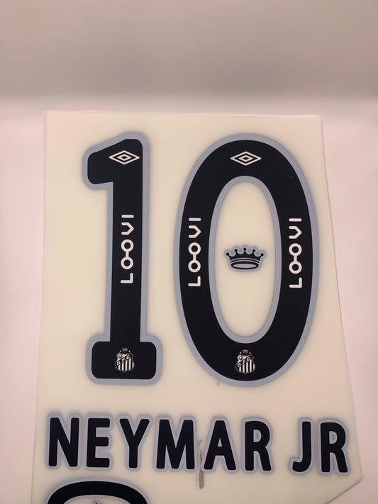Neymar Jr 10 (Official Printing) - 25-26 Santos FC Home