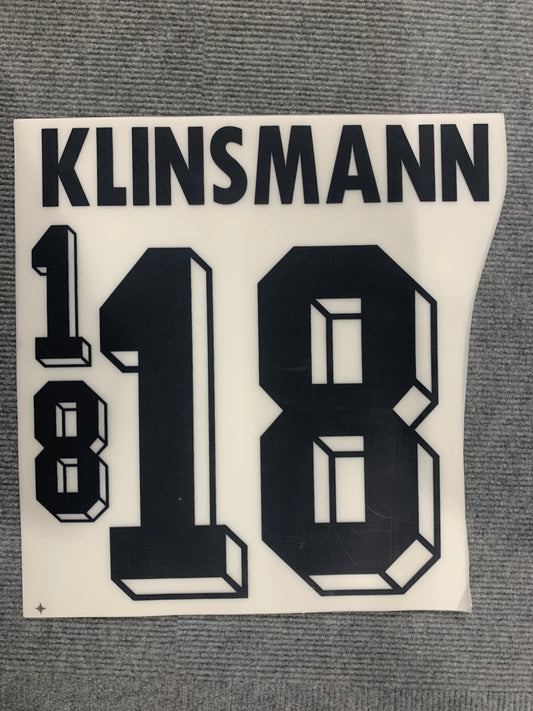 Klinsmann 18 - 1992 Alemania Home Authentic  Printing