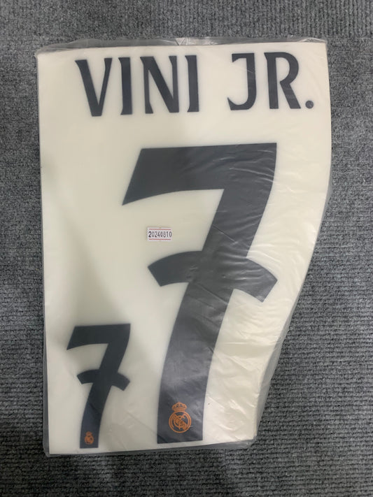 Vini Jr Real Madrid Visita (Official Printing) - 24-25