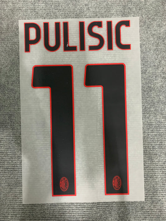 Pulisic AC Milan Visita Liga (Official Printing) - 24-25
