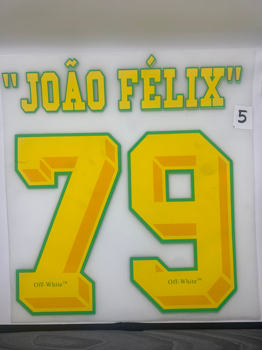 "Joao Felix" 79 (Official AC Milan x Off-White 24/25 Fourth 2Kit)