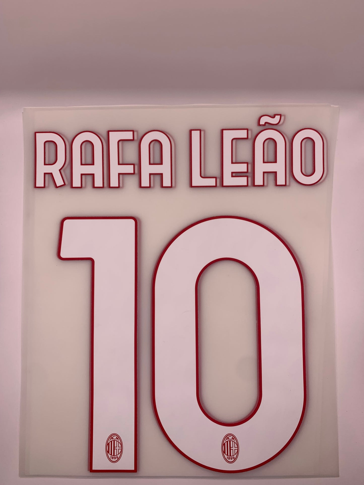Rafa Leao 10 (Official Printing) - 25-26 AC Milan Home
