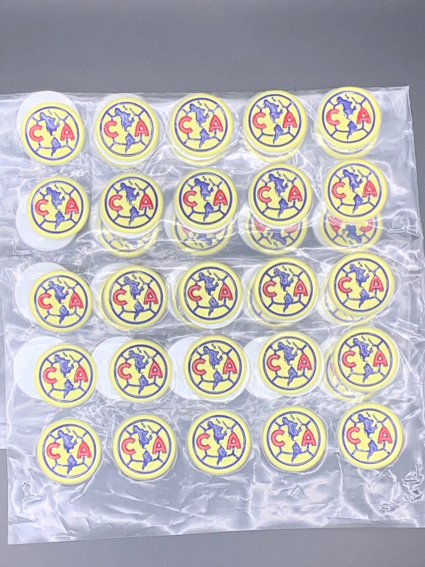 America Logos Numeracion Local 24-25 (2pz)