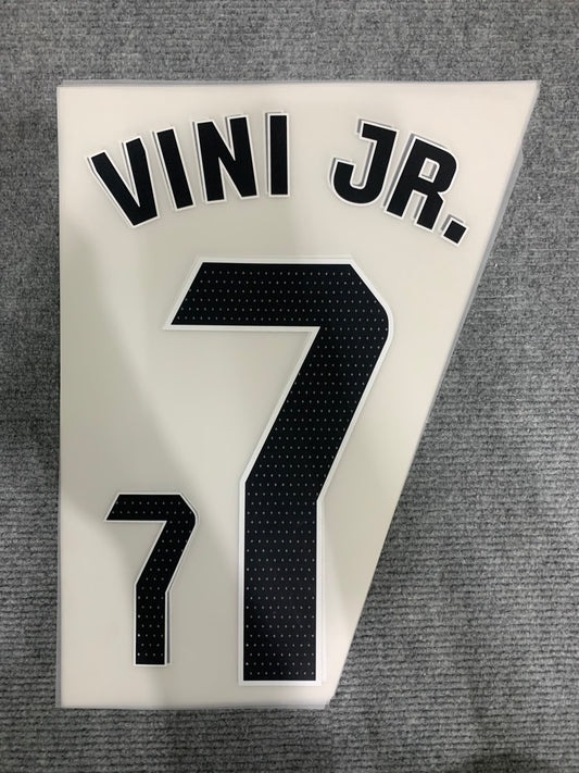 Vini Jr Real Madrid Local Liga (Official Printing) - 24-25