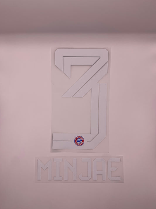 Minjae 3 (Official Printing) - 25-26 Bayern Munich Home