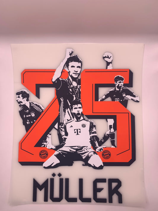 Muller 25 (Special Edition Printing) - 25-26 Bayern Munich Away