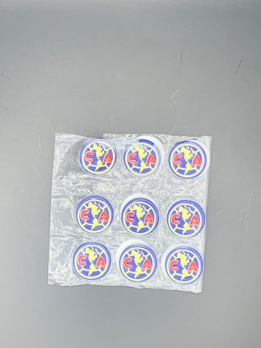America Logos Numeracion Visita 24-25 (2pz)
