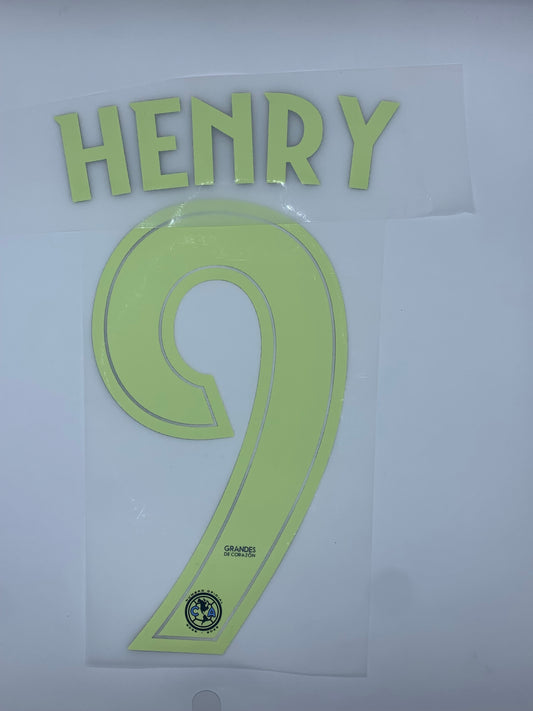Henry 9 (Liga MX) - 25-26 Club America Away