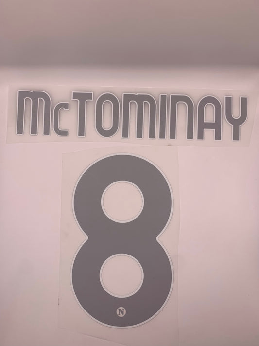 McTominay 8 (Official Printing) - 25-26 Napoli 3rd