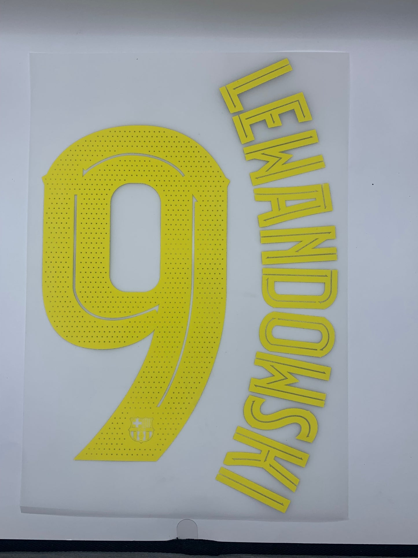 Lewandowski 9 (Cup Style Printing) - 25-26 Barcelona