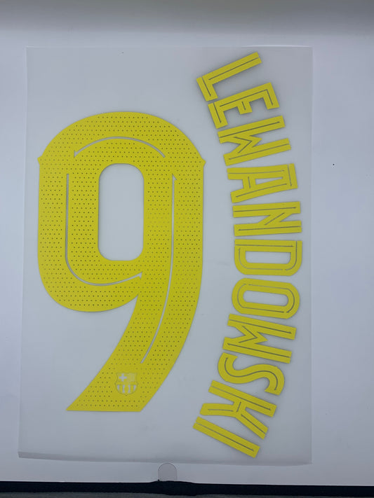 Lewandowski 9 (Cup Style Printing) - 25-26 Barcelona