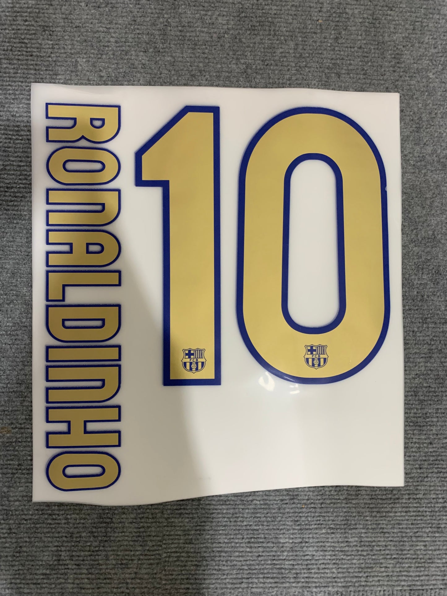 Ronaldinho Barcelona Visita (Official Printing)