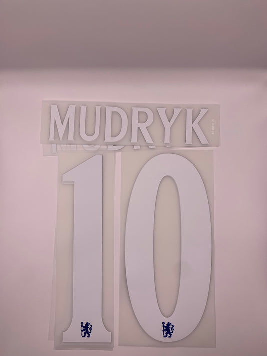 Mudryk 10 (Cup Style Printing) - 25-26 Chelsea Home