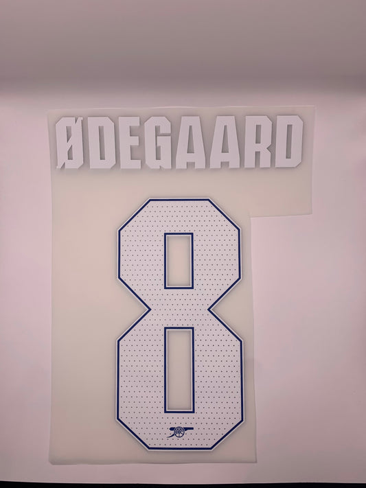 Odegaard 8 Arsenal Local UCL (Official Printing) - 25-26
