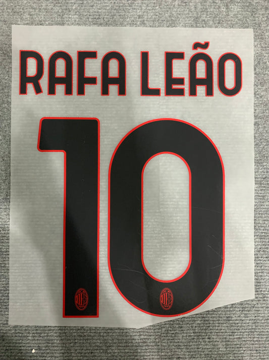 Rafa Leao AC Milan Visita Liga (Official Printing) - 24-25