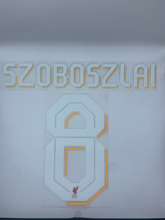 Szoboszlai Liverpool Local UCL (Official Printing) - 24-25
