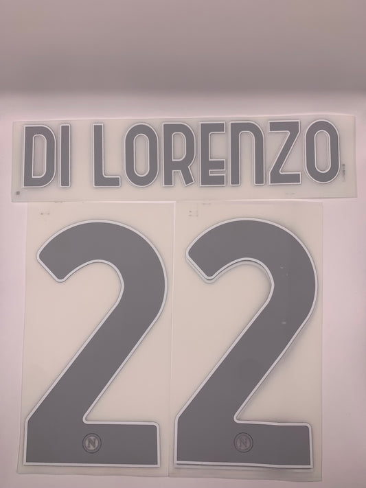 Di Lorenzo 22 (Official Printing) - 25-26 Napoli 3rd