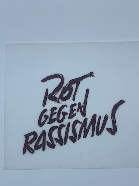 Patch Rot Regen Rassismus Vino