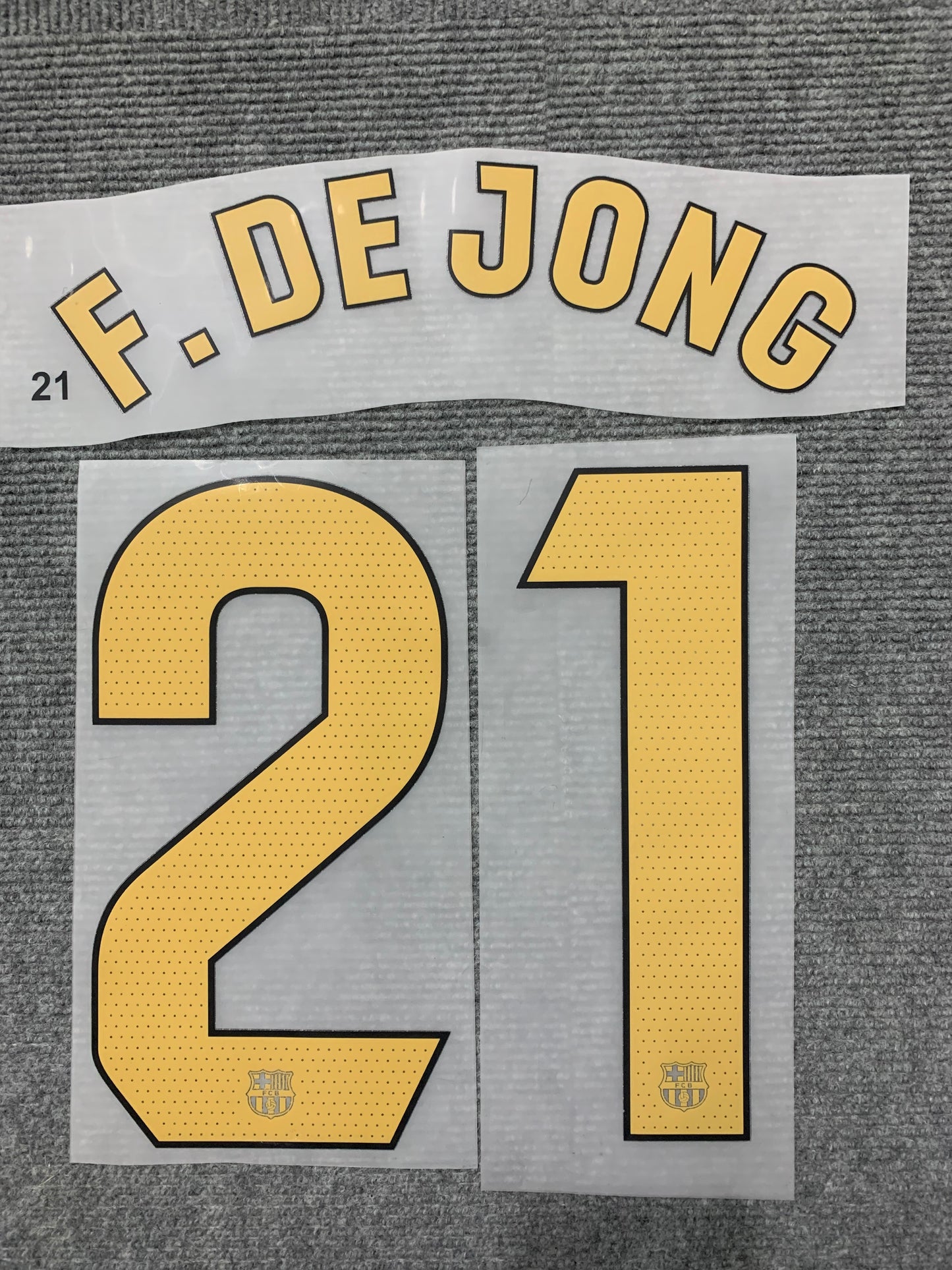 De Jong Barcelona Local  (Official Printing) - 24-25