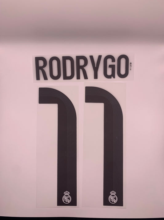 Rodrygo (Cup Style Printing) - 25-26 Real Madrid Home