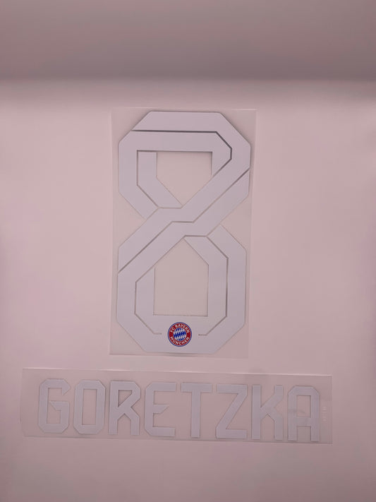 Goretzka 8(Official Printing) - 25-26 Bayern Munich Home